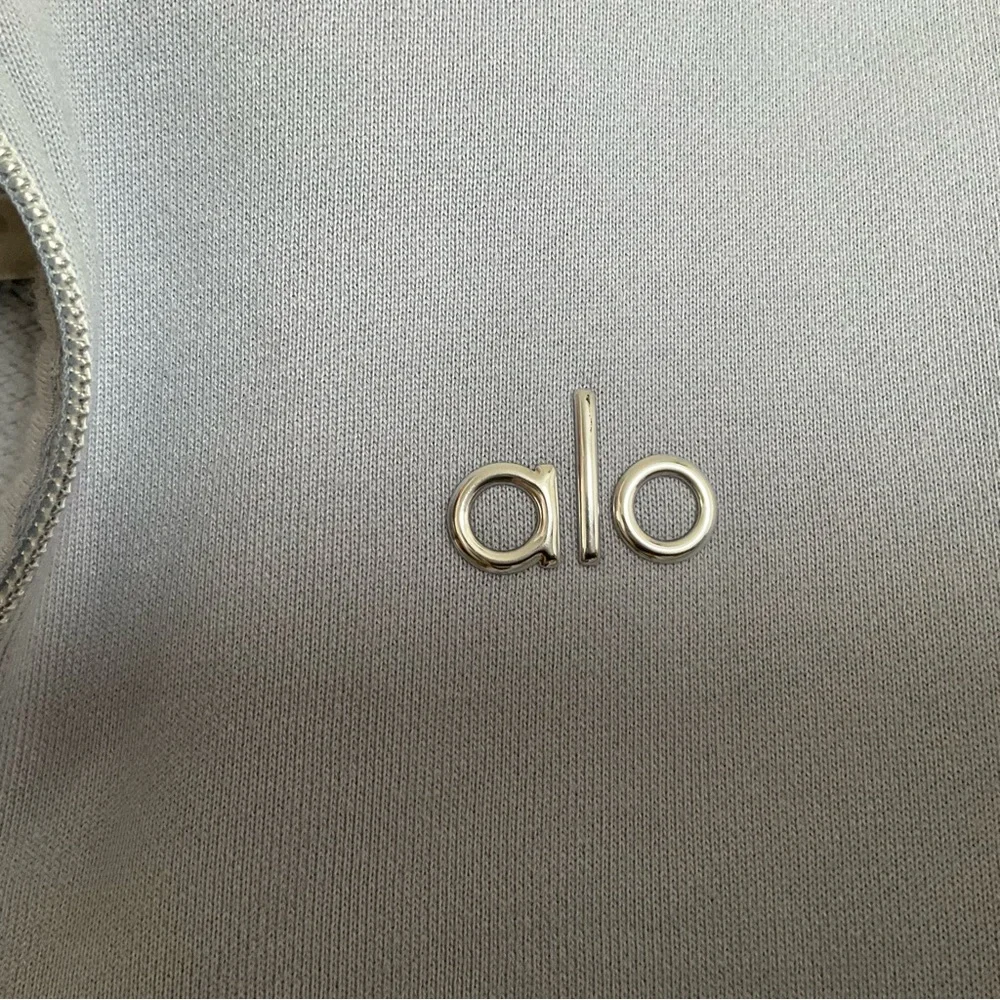 Alo Yoga Accolade 1/4 Zip Pullover Winter Frost S